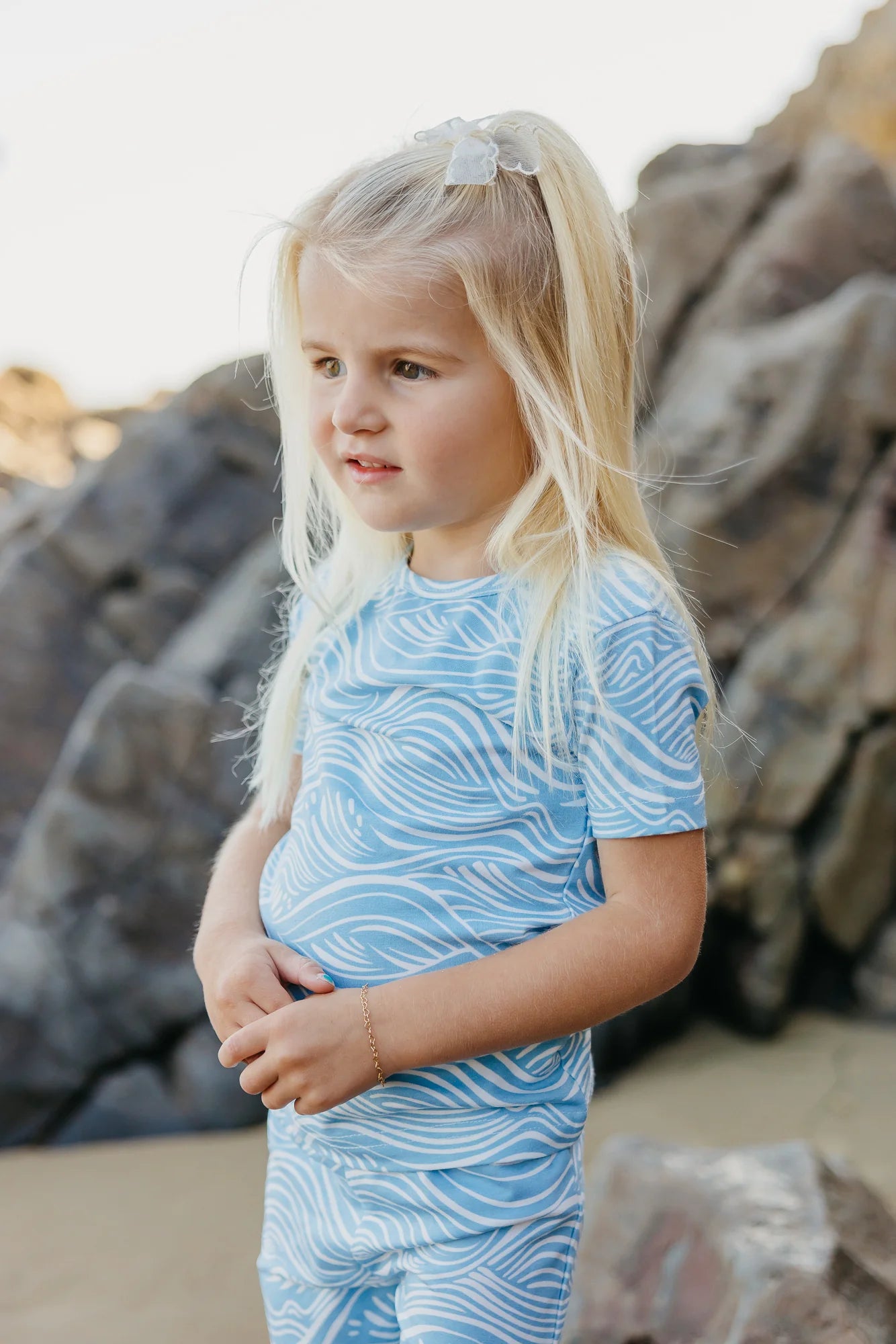 Surf 2 Piece Short Sleeve Pajama Set