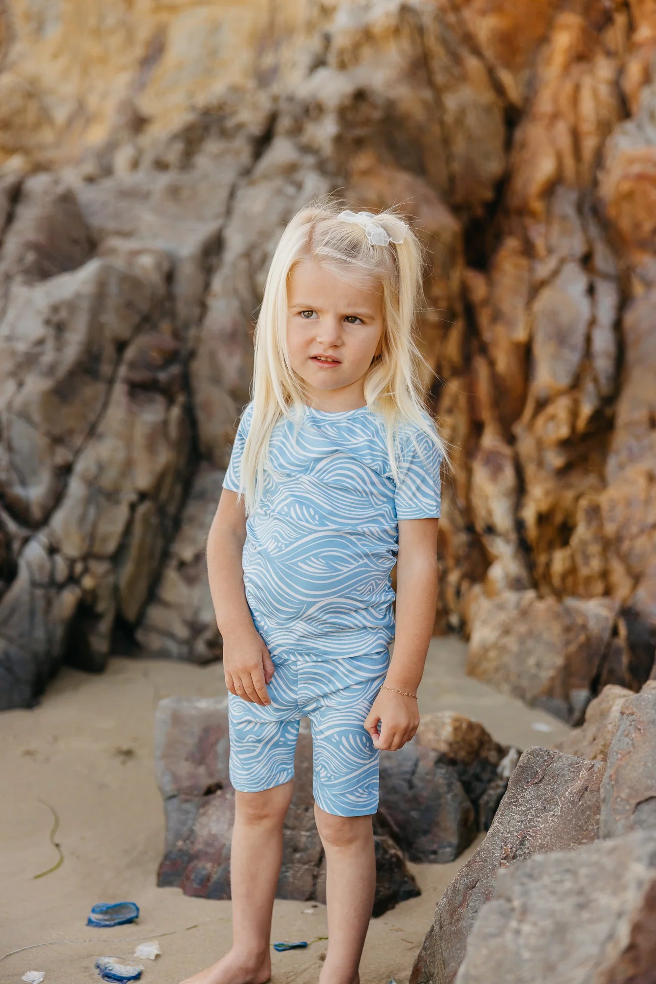 Surf 2 Piece Short Sleeve Pajama Set