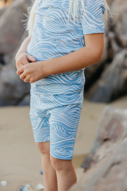 Surf 2 Piece Short Sleeve Pajama Set