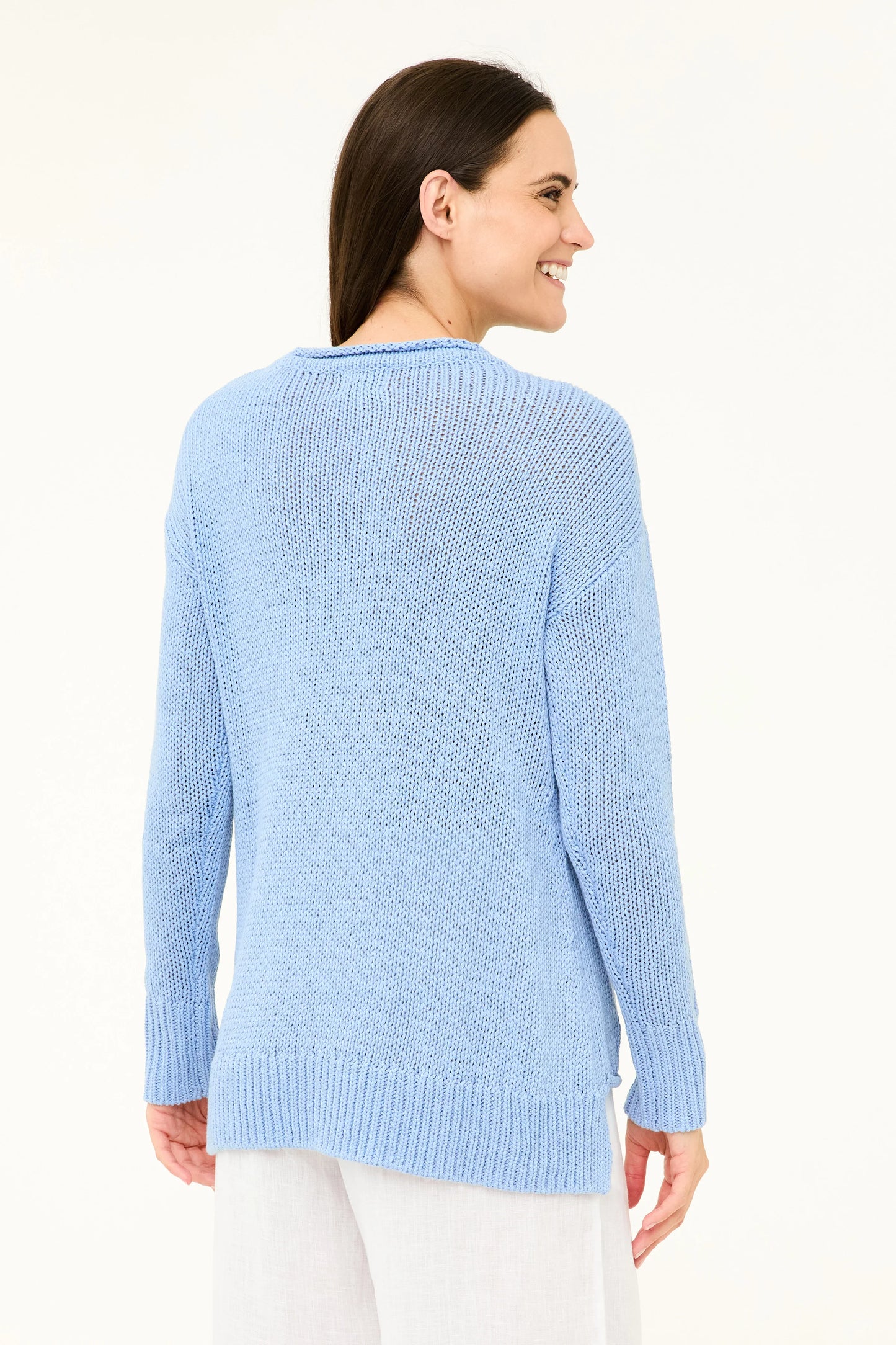 Relaxed Crew Neck Sweater