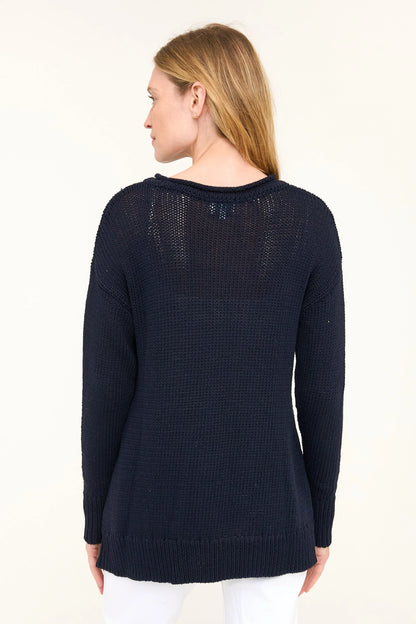 Relaxed Crew Neck Sweater