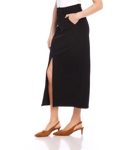 Chelsea Midi Skirt Black