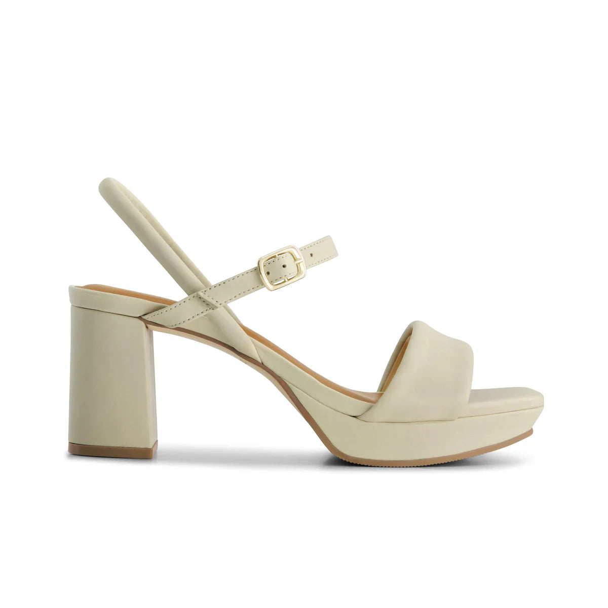 Canto Platform Sandal Eggshell