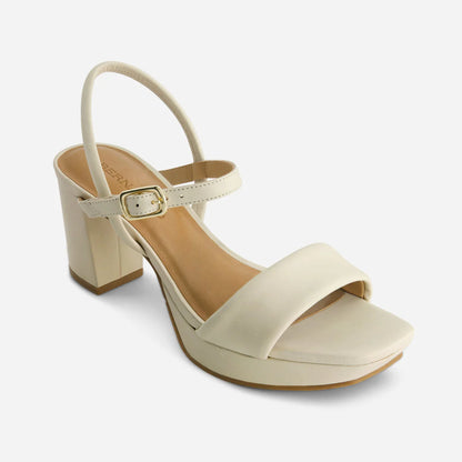 Canto Platform Sandal Eggshell