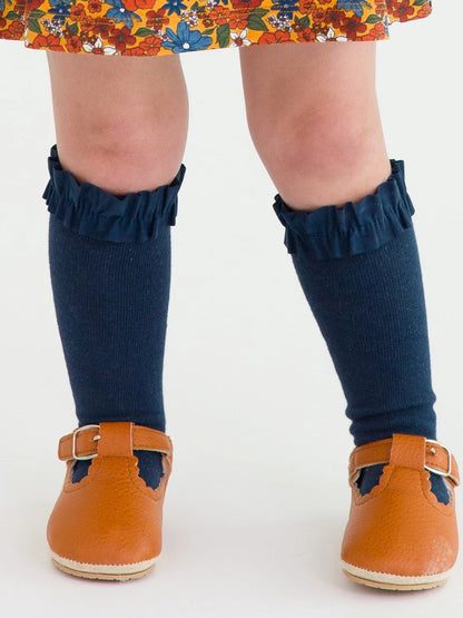 3-Pack Knee High Socks - Olive, Navy, Harvest