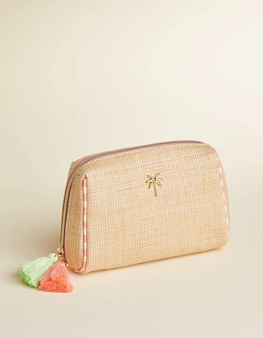 Boho Cosmetic Pouch Palm Tree