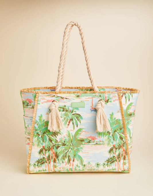 Rope Beach Tote Coastal Dreams