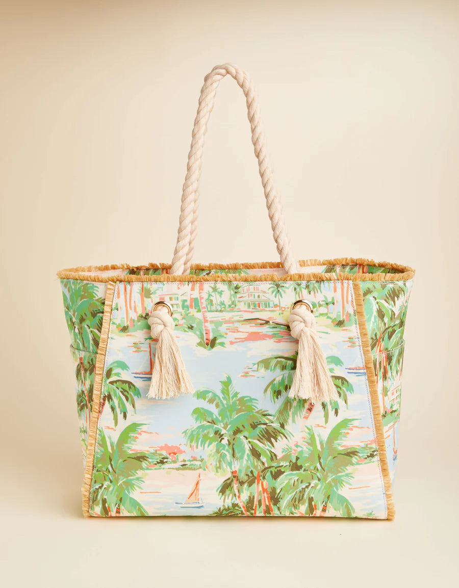 Rope Beach Tote Coastal Dreams