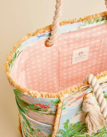 Rope Beach Tote Coastal Dreams