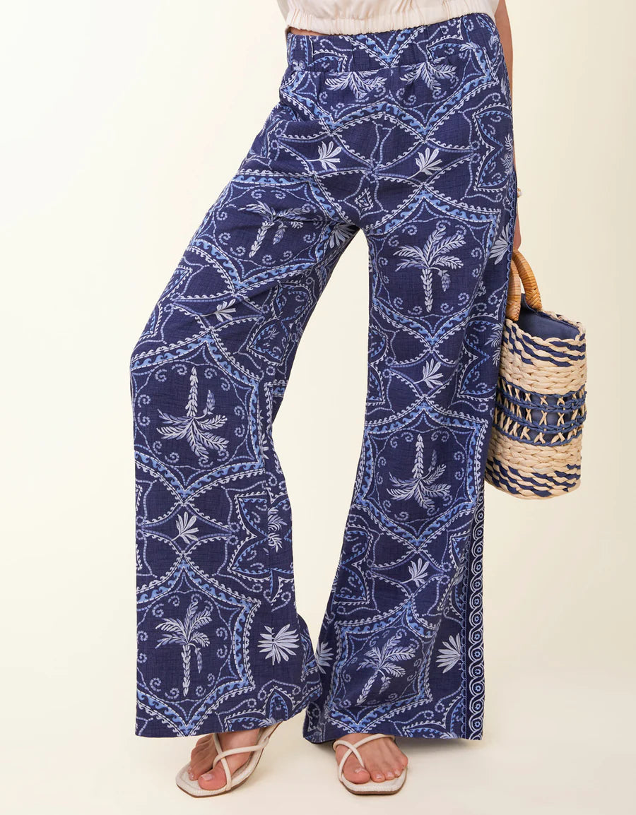 Resort Palazzo Pant Ogeechee Palm Medallion