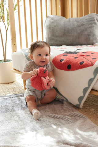 CozyChic Love Bug Buddie Vermillion Coral