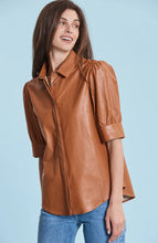 Load image into Gallery viewer, Alice Vegan Leather Shirt