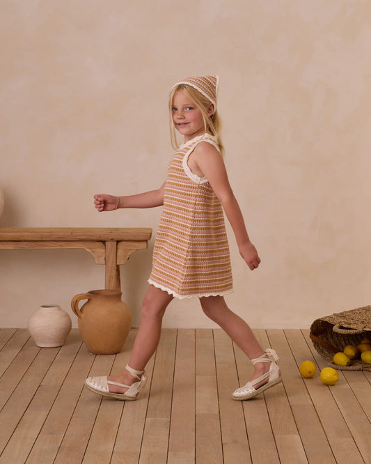 Crochet Toddler Tank Dress