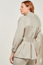 Load image into Gallery viewer, Belted Safari Jacket - Cotton Tencel
