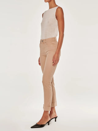 Mara Straight Mid Rise Instasculpt Ankle Jeans