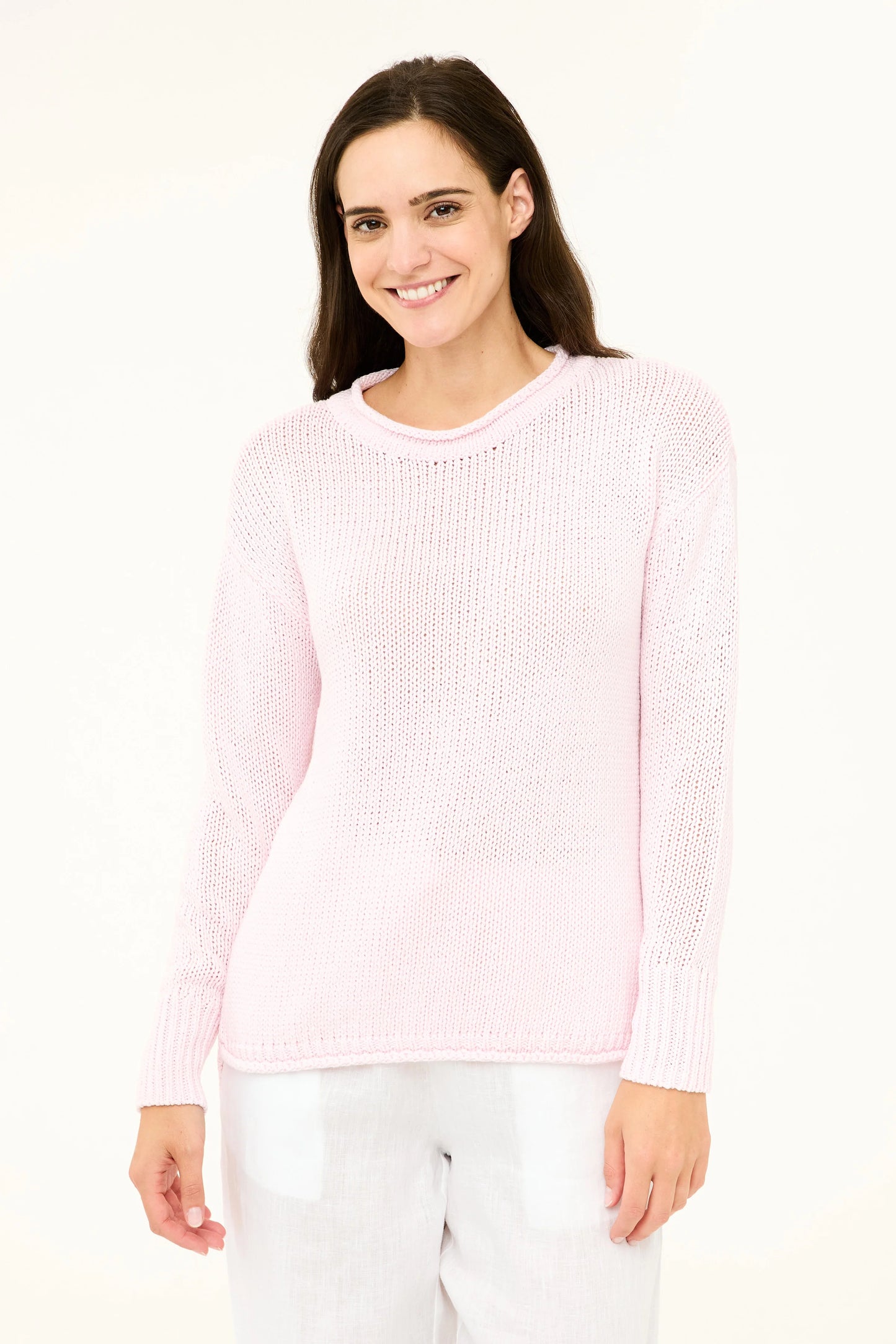 Relaxed Crew Neck Sweater