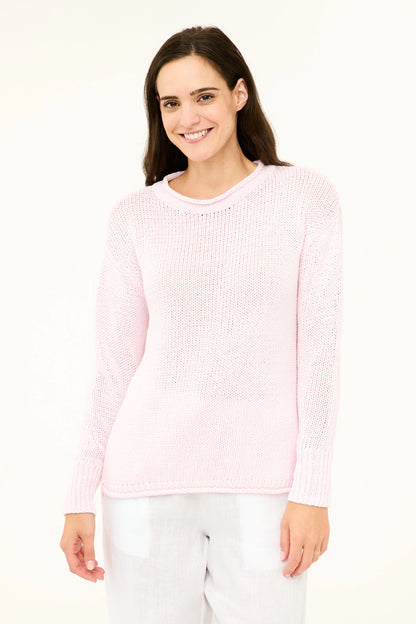 Relaxed Crew Neck Sweater