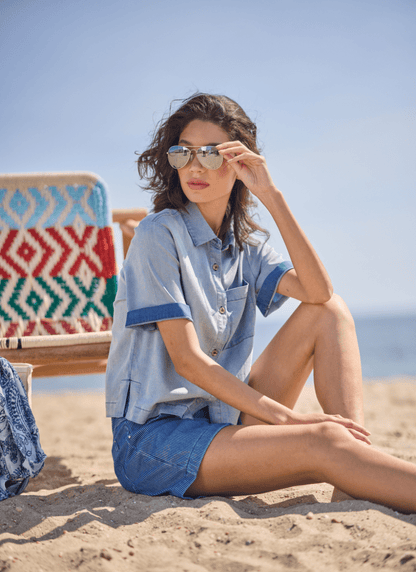 Bianca St Chambray Short Sleeve