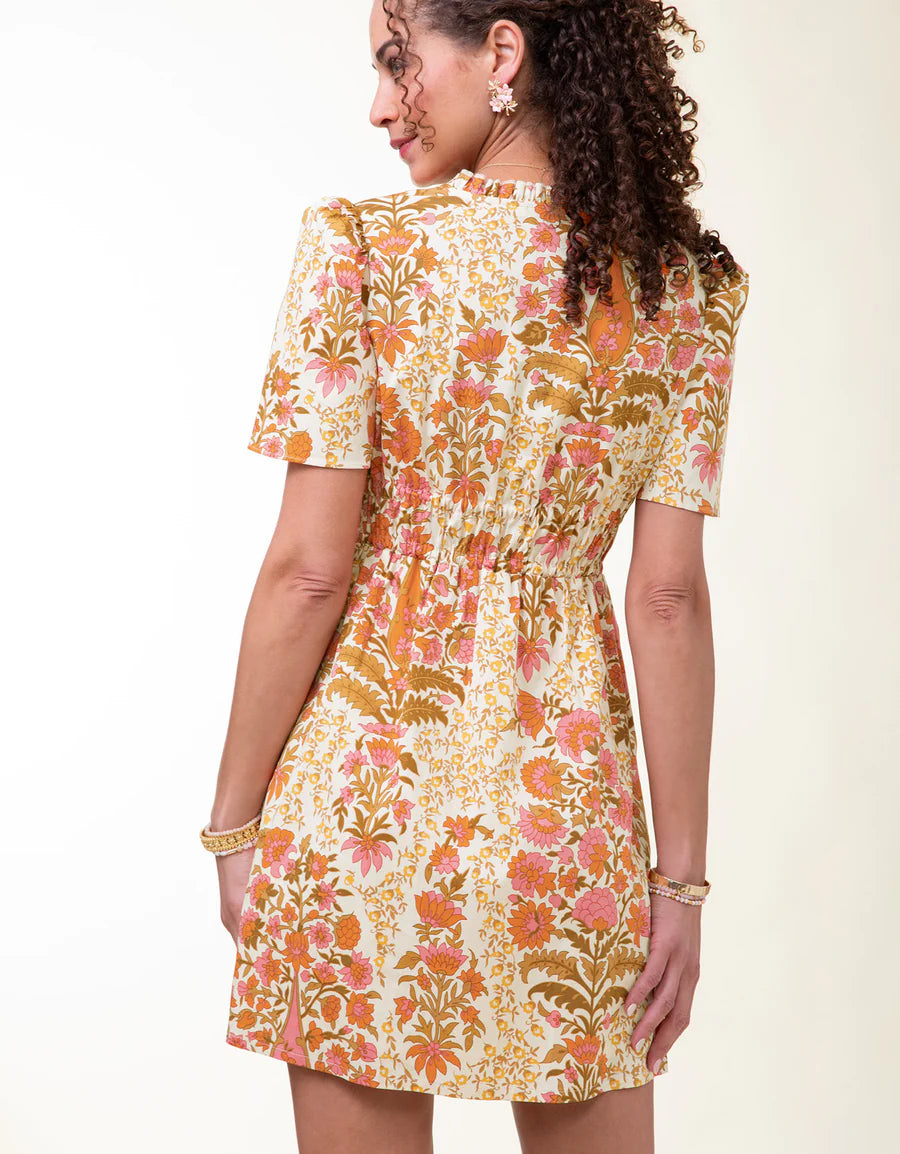 Olivia Poplin Dress McAllister Paisley