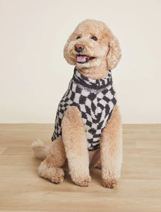 Cozychic Checkered Pet Sweater