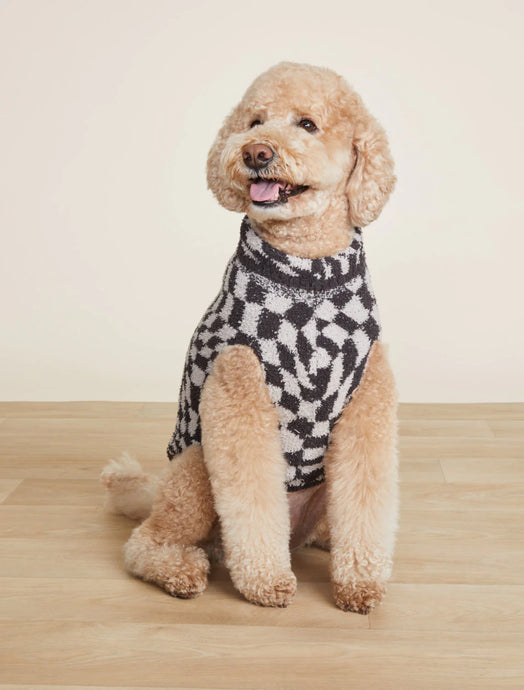 Cozychic Checkered Pet Sweater