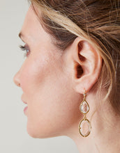 Load image into Gallery viewer, Lagoon Earrings Crystal