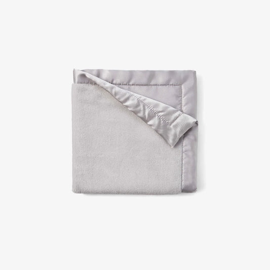 Satin Trim Fleece Baby Security Blanket