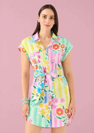 Whitney Dress Multi Dandelion Daze