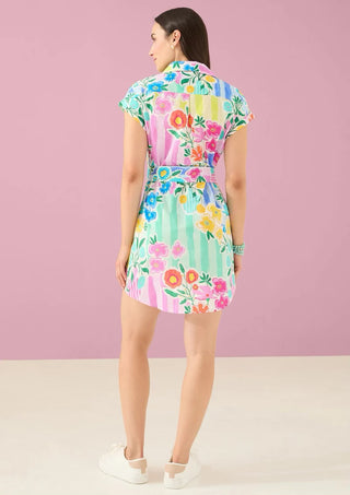 Whitney Dress Multi Dandelion Daze