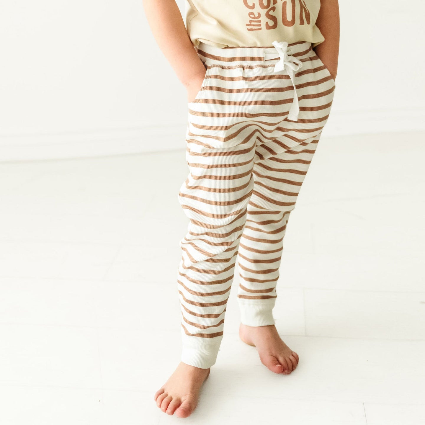 Organic Harem Pants - Stripes