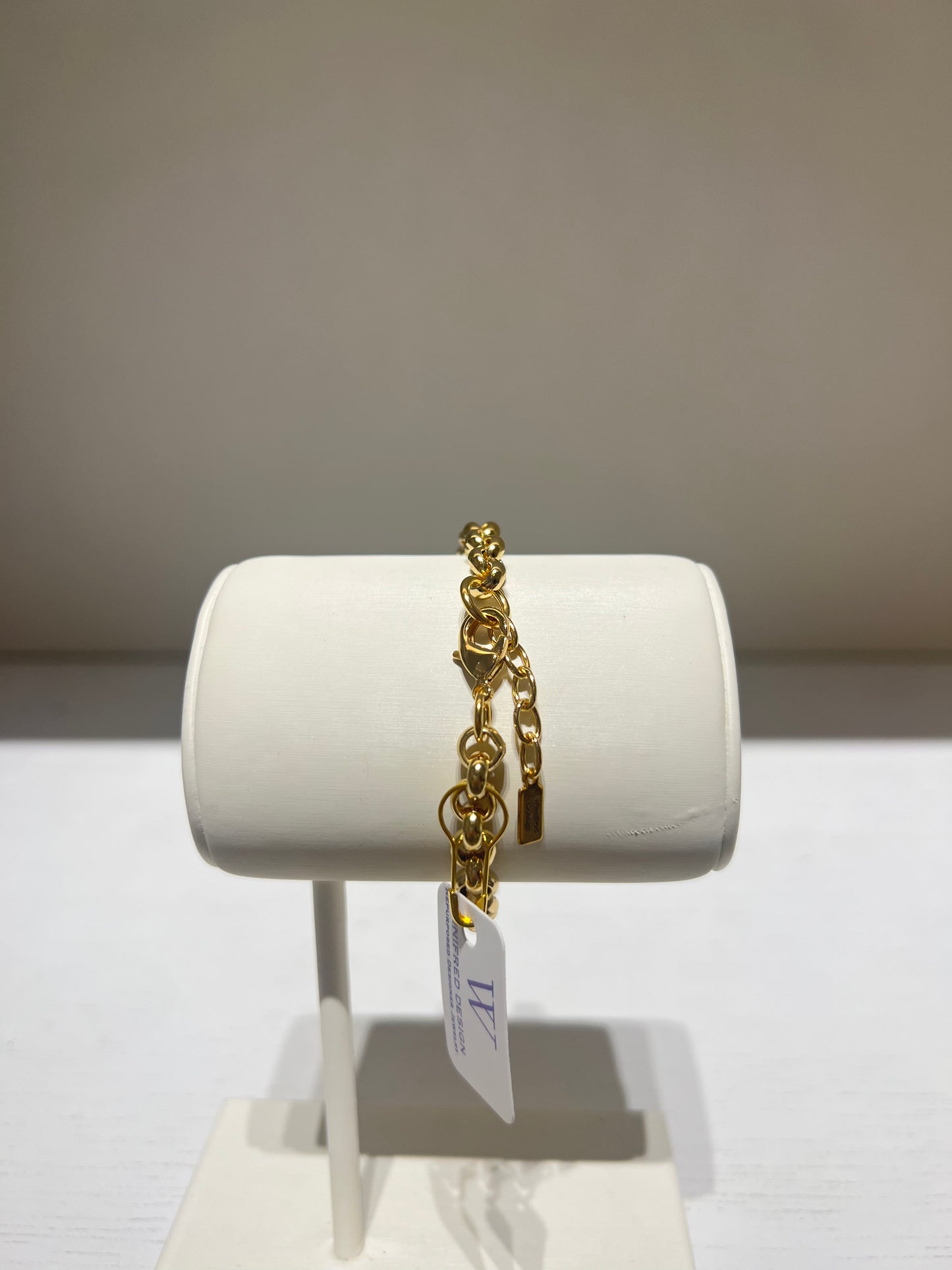 Louis Vuitton Gold Rolo Chain Bracelet