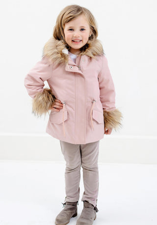 Youth Always Ready Storm Coat Pink