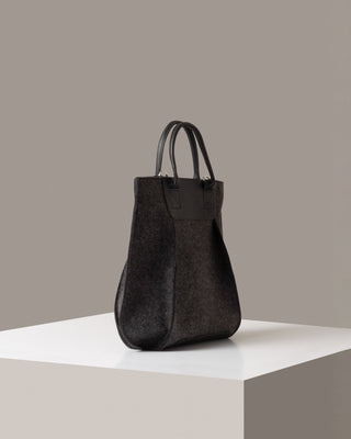 Frankie Merino Wool Tote Charcoal