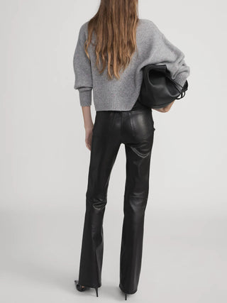 The Cashmere Fleck Cardi Silver