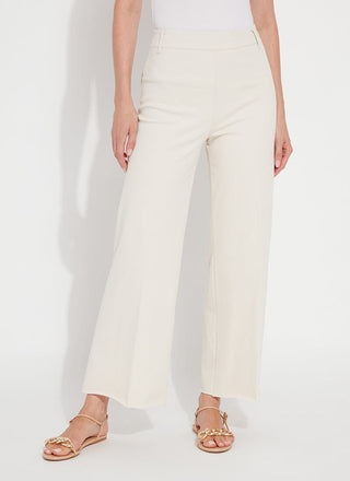 Erin Hi Waist Wide Leg Denim Oat