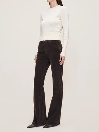 Bridget Boot High Rise Instasculpt 33’ Meteorite Corduroy