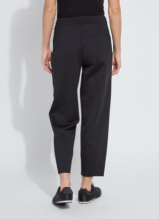 Desi Neoprene Barrel Jogger Black
