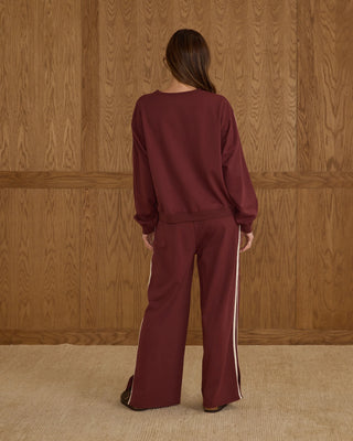 Track Pant Burgundy