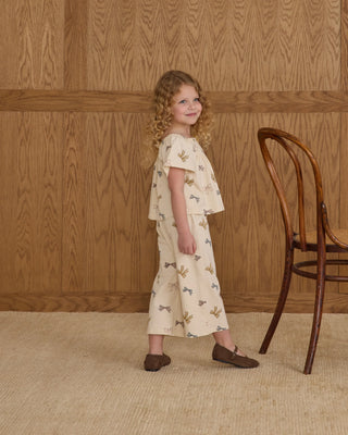 Wide Leg Pant Bows