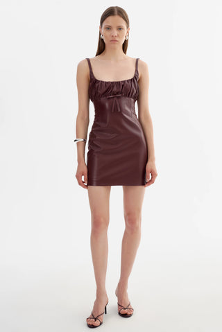 Malika Dress Burgundy