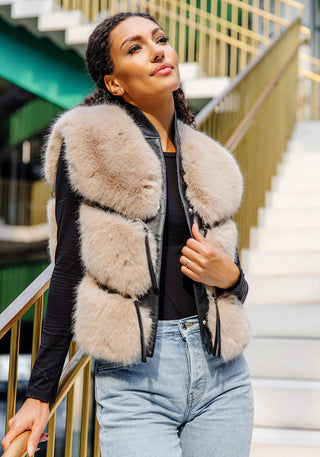 La Moda Fox Vest Stone