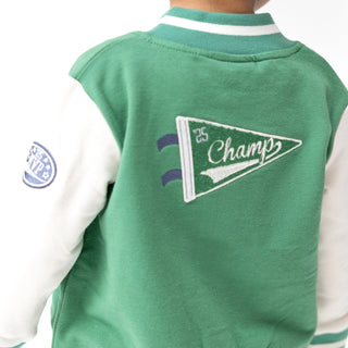 Letterman Jacket Varsity Green