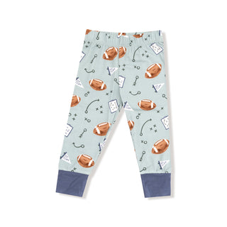 Touchdown Time Gray Mist Long Sleeve Loungewear Set