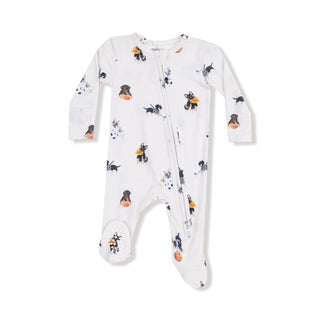 Sporty Puppies 2 Way Zipper Footie