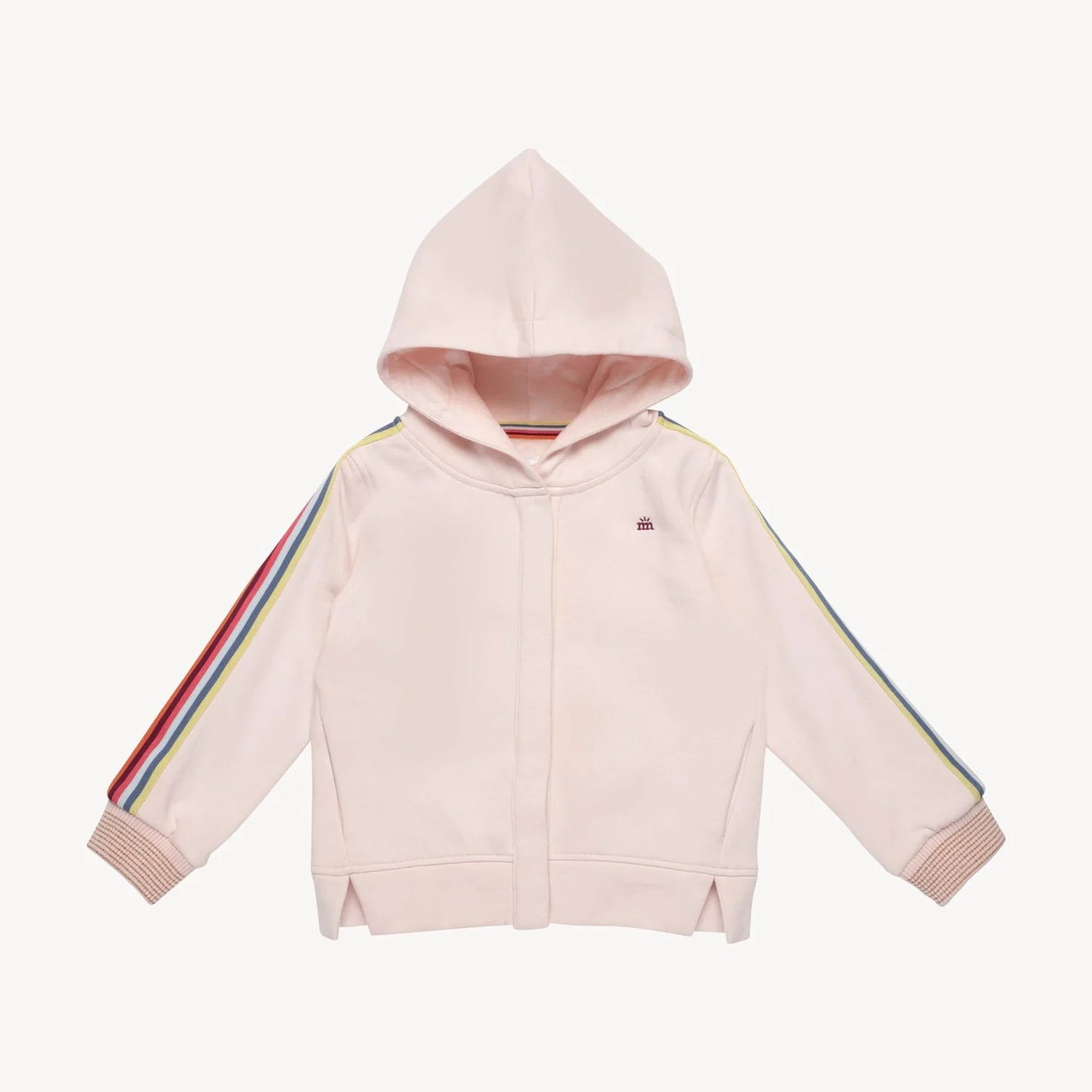 Magnetic Me - crystal pink cotton magnetic hoodie