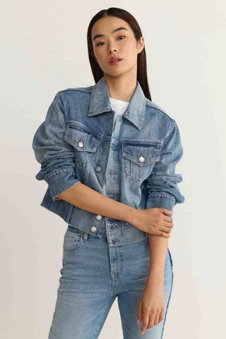 KBP Cropped Denim Jacket Bambino