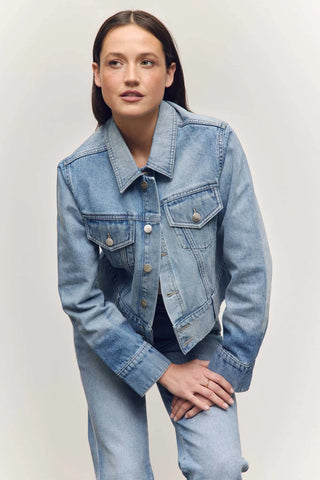 KBP Cropped Denim Jacket Bambino