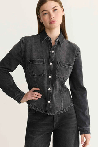 PMI Western Denim Shirt In The Night