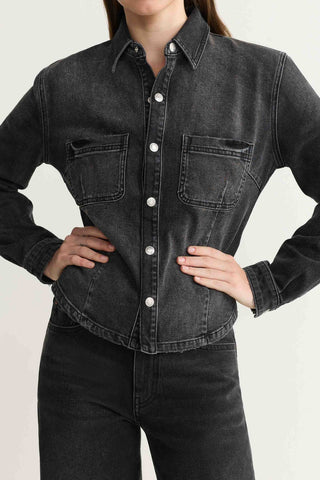 PMI Western Denim Shirt In The Night