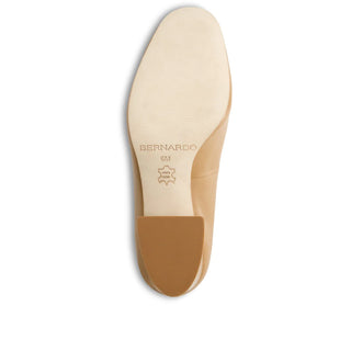 Nessa Block Heel Loafer Sand Antique Calf
